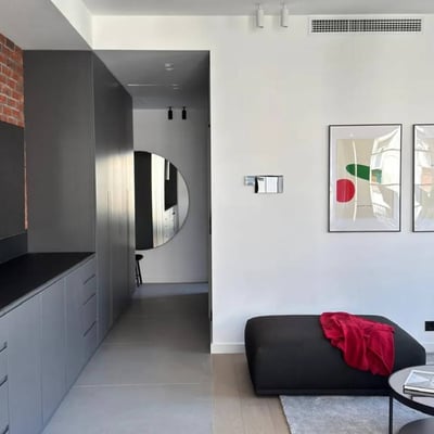 Аренда новой 3-комнатной квартиры, 65 м², центр Белграда, Сербия